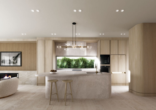 Lilyfield Residence trendy-koekken