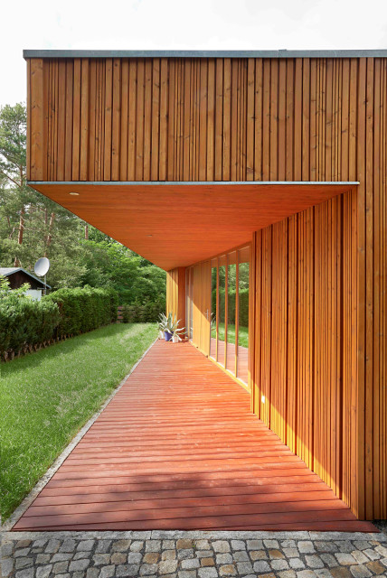 Ferienhaus contemporaneo-facciata