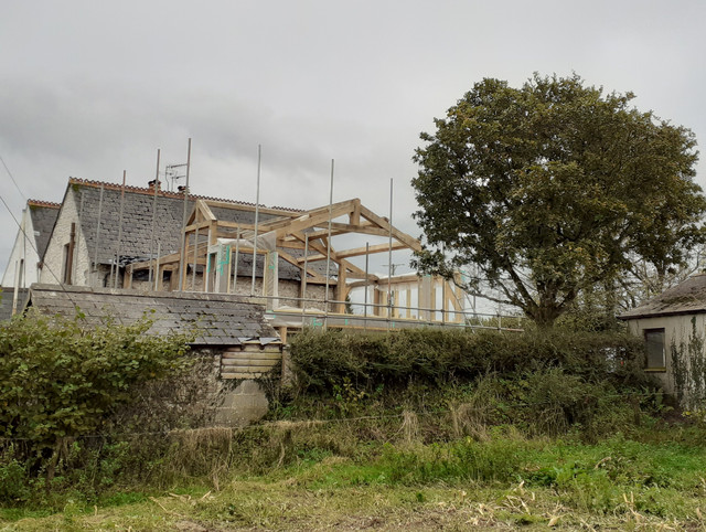 Two storey extension 