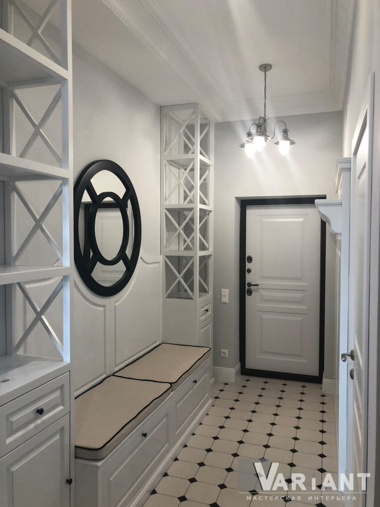 Интерьер прихожей в частном доме