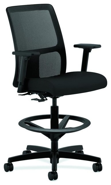 Hon Ignition Task Stool Chair Black Hits5 Contemporary Office Chairs By Bisonoffice