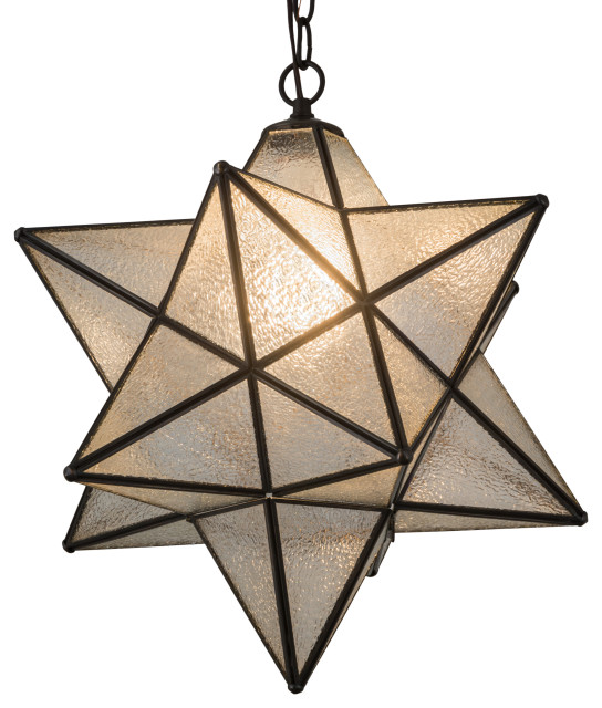 18 Wide Moravian Star Pendant - Mediterranean - Pendant Lighting - by ...