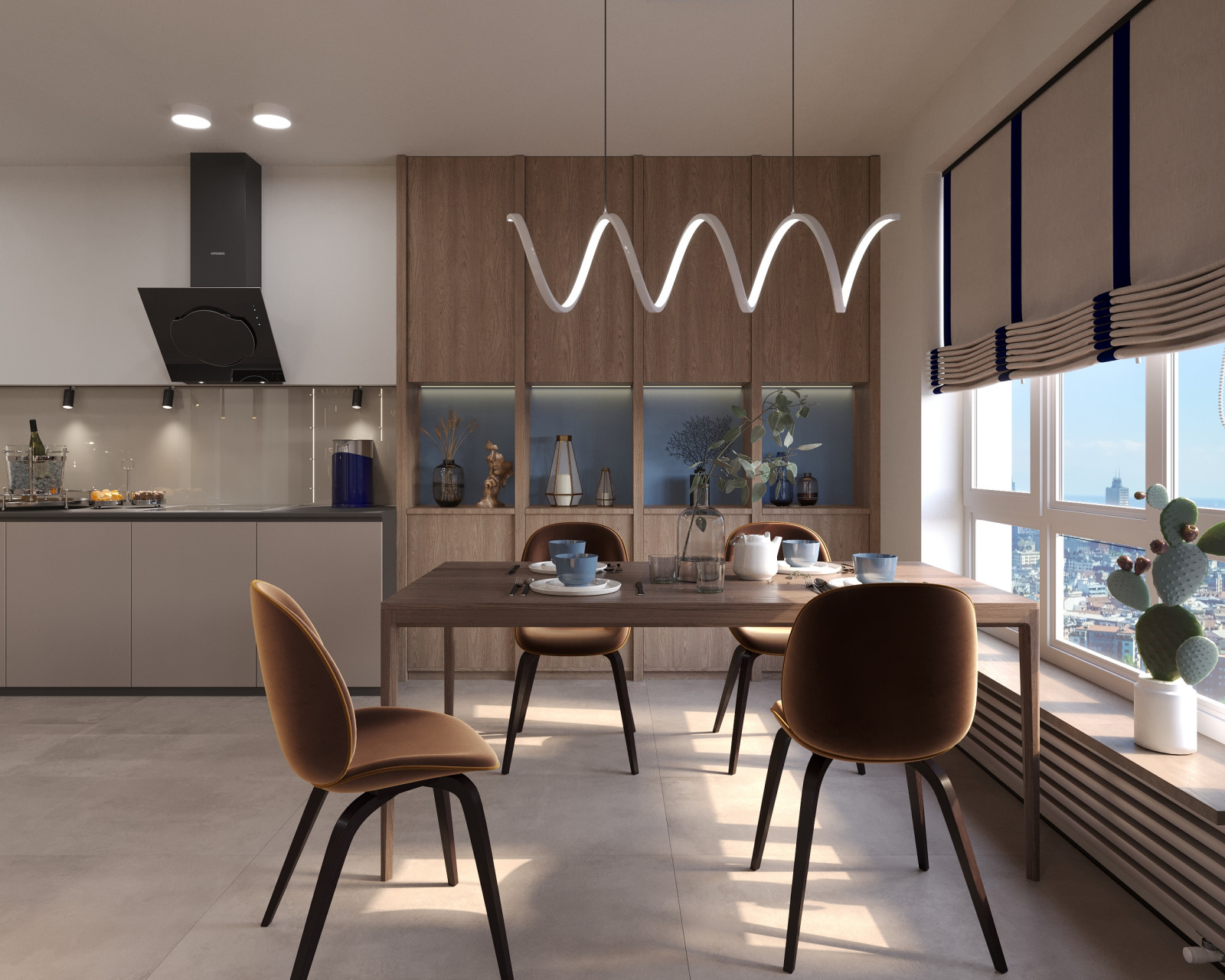 Квартира для современной семьи