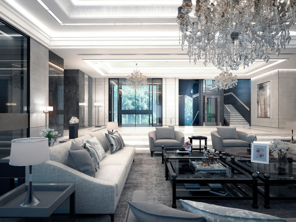 Интерьер частной виллы