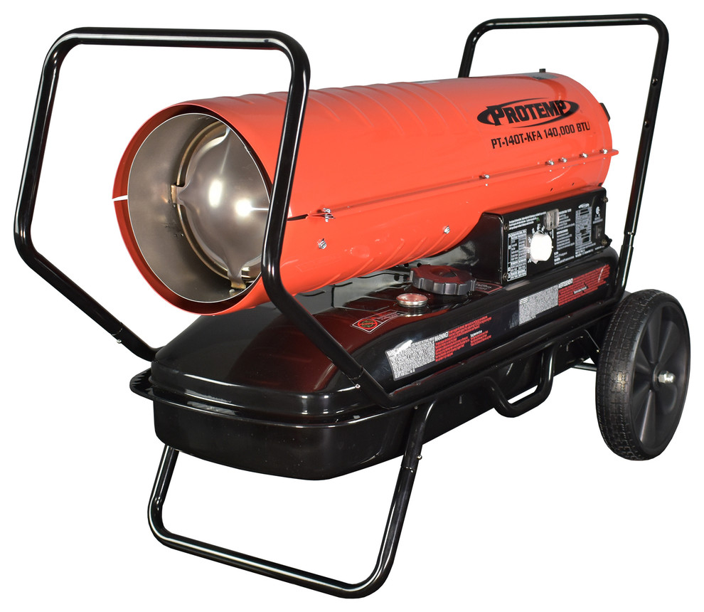 ProTemp Kerosene/Diesel Forced Air Heater With Thermostat 140,000 BTU