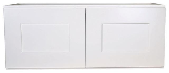 Design House 543272 Brookings 33"W x 12" Tall Double Door Wall - White