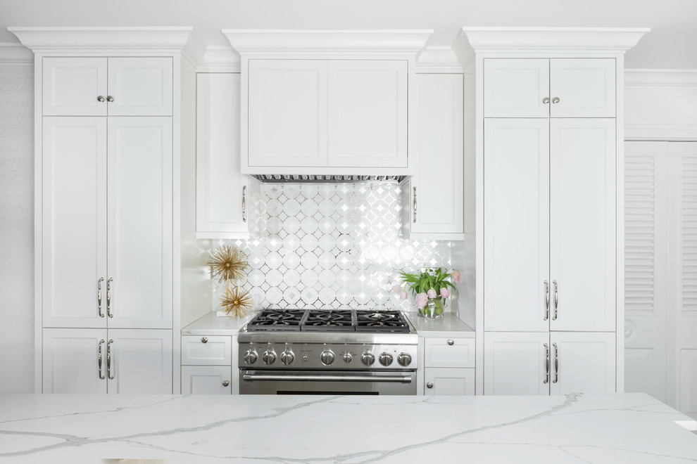 Inspiration for a transitional kitchen remodel in Chicago