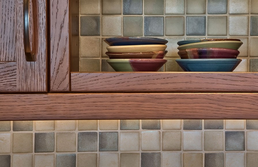 Inspiration for a transitional kitchen remodel in Omaha