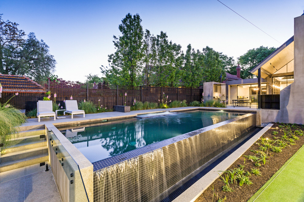 Large modern pool in Melbourne.