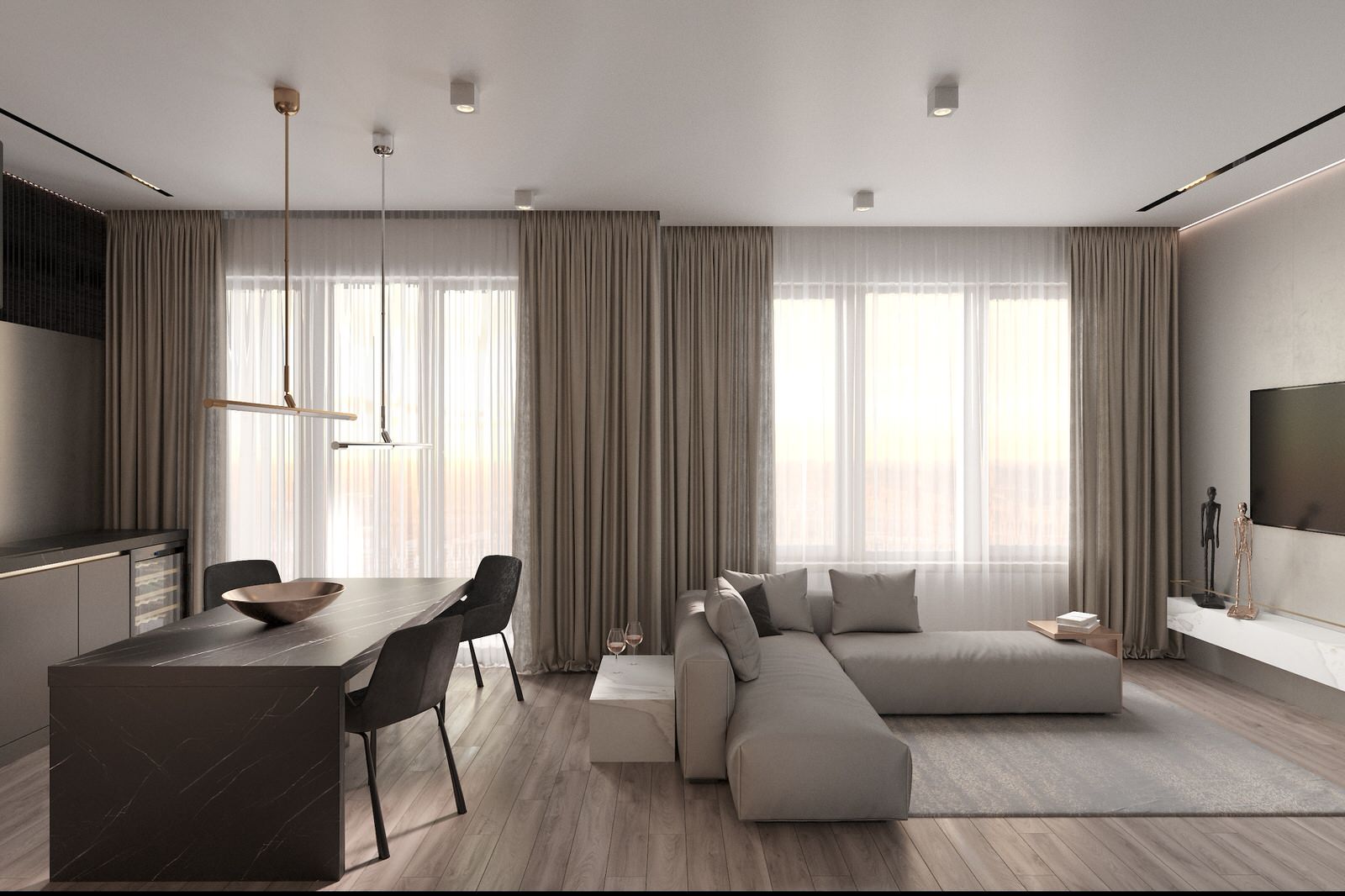 Екатеринбург, ЖК Макаровский, квартира 80 кв.м.