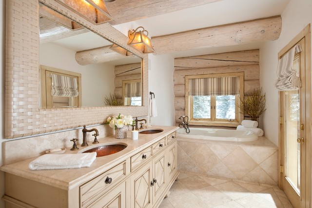 Beaver Creek rustico-cuarto-de-bano