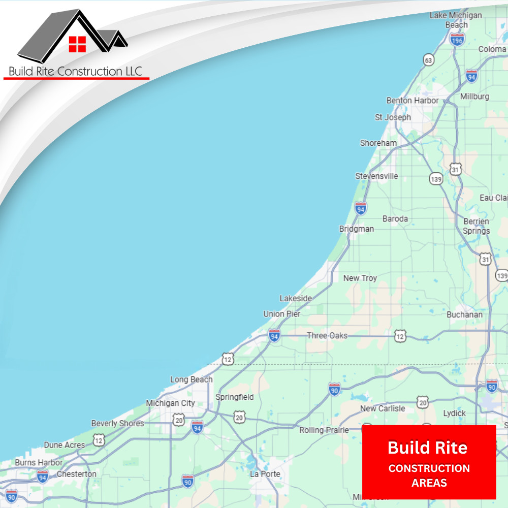 map of SW MI and NW Indiana