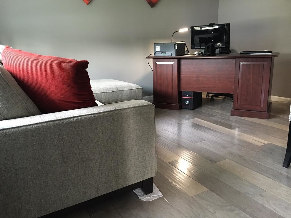 Wood Flooring Installations Contemporary Home Office
