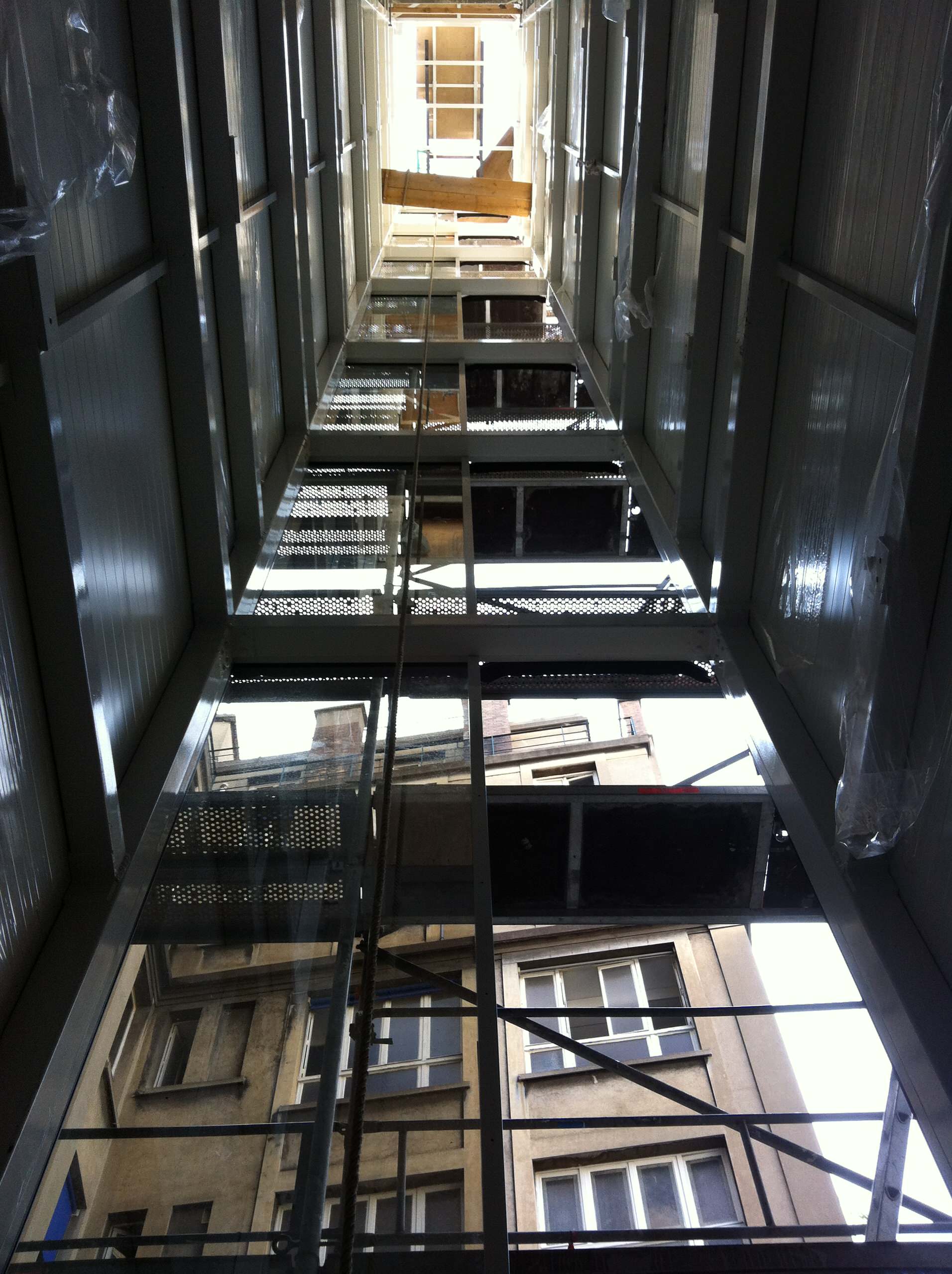 Projet création d'ascenseur