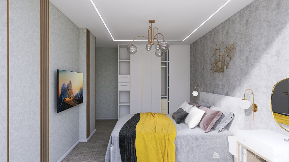 ЖК Golden city. Эклектика: модерн & лофт.