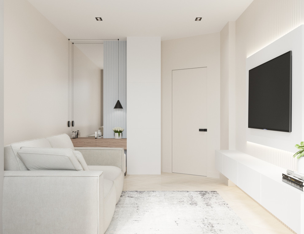 ЖК Гагаринский. Однокомнатная квартира для молодой девушке.