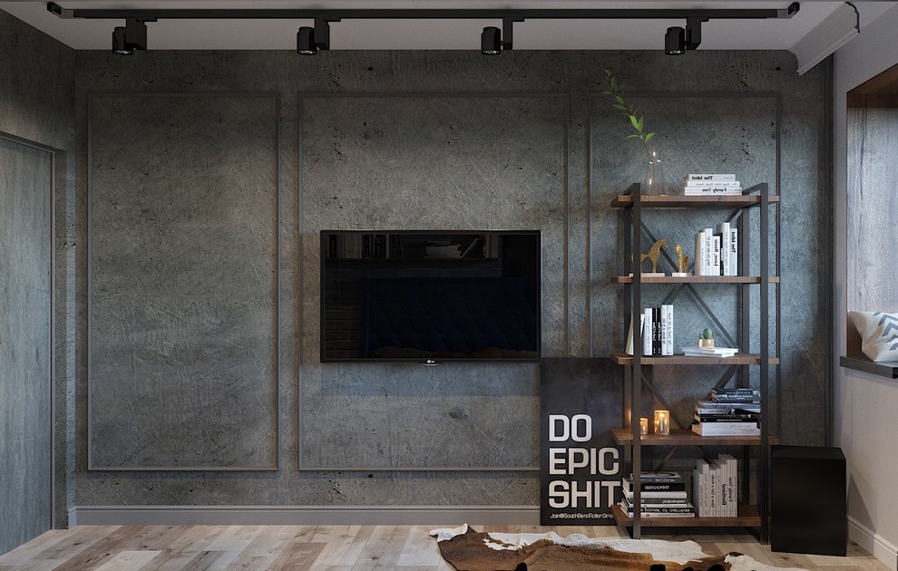 Интерьер спальни на Попова