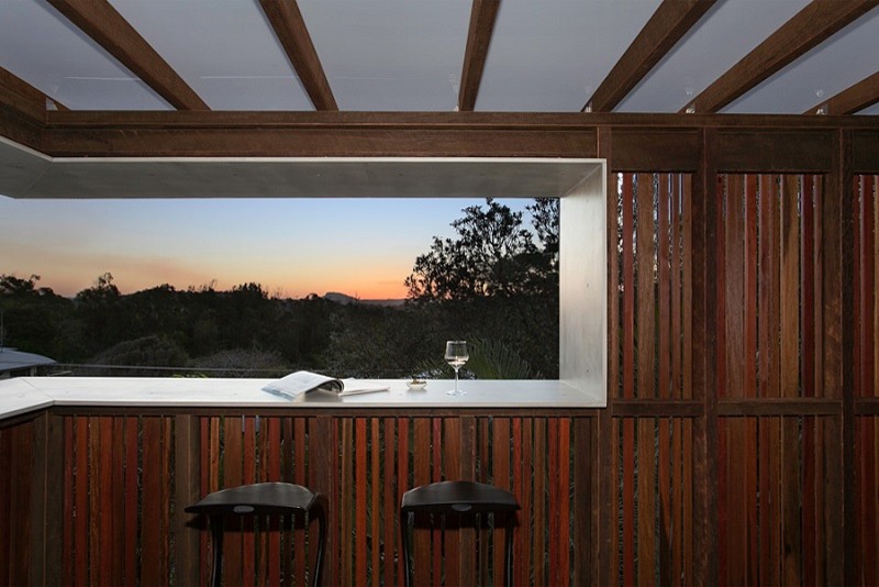Inspiration for a beach style verandah in Sunshine Coast.