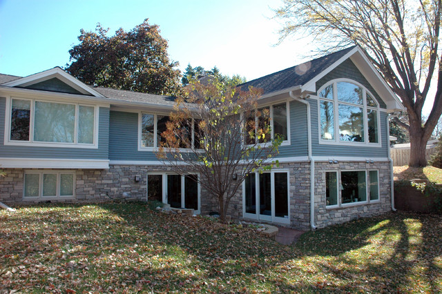 Family Room Addition Featuring Barrel Vaulted Ceilings