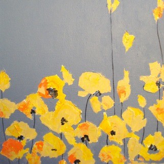 "Yellow Cali Beauties"  Original By Devika Keskar