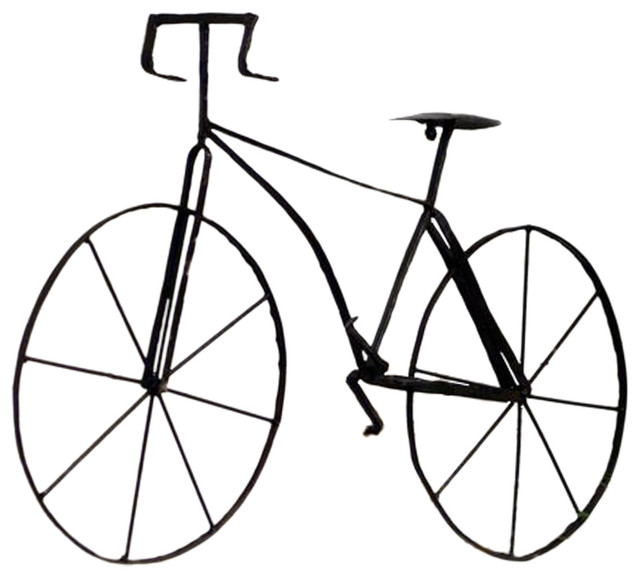 S Metal Bicycle Wall Sculpture Industrial Art S Metal Bicycle Wall Sculpture