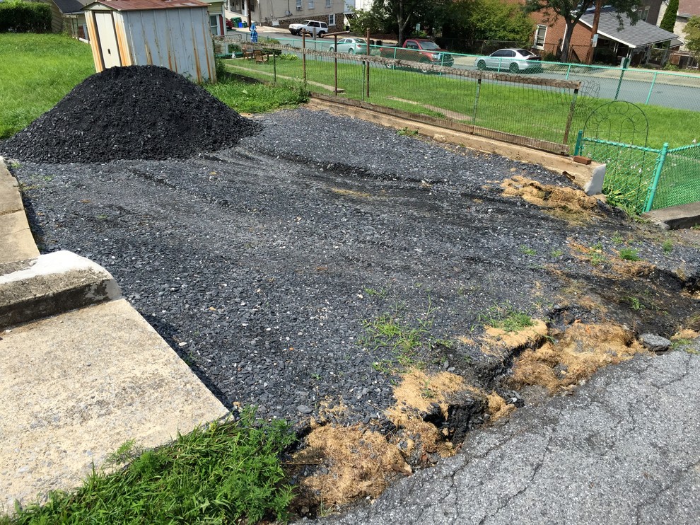 Asphalt Parking Area