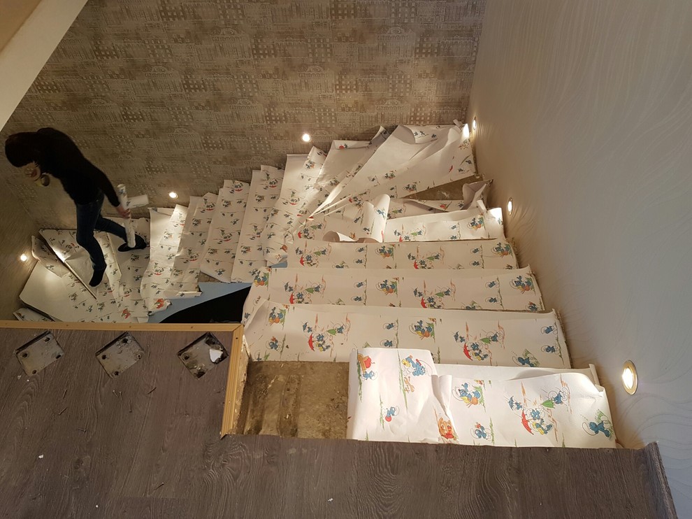 Облицовка бетонной лестницы экономично, быстро и красиво