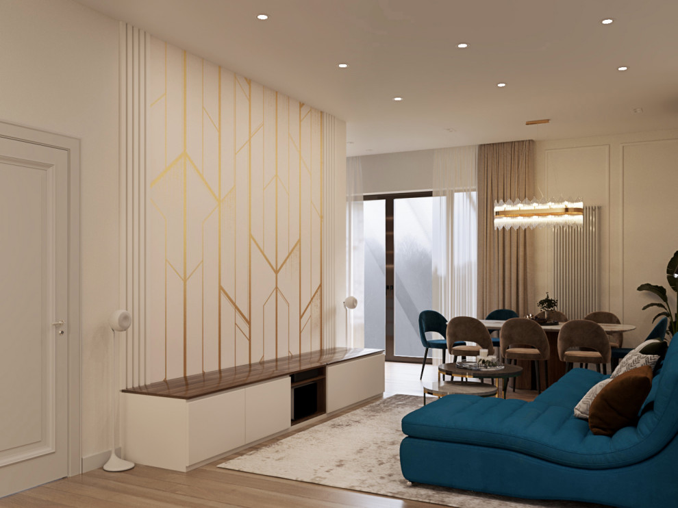 Одноэтажный дом в Подмосковье