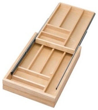 Rev A Shelf 4wtcd 18sc 1 Two Tiered Cutlery Drawer With Undermount