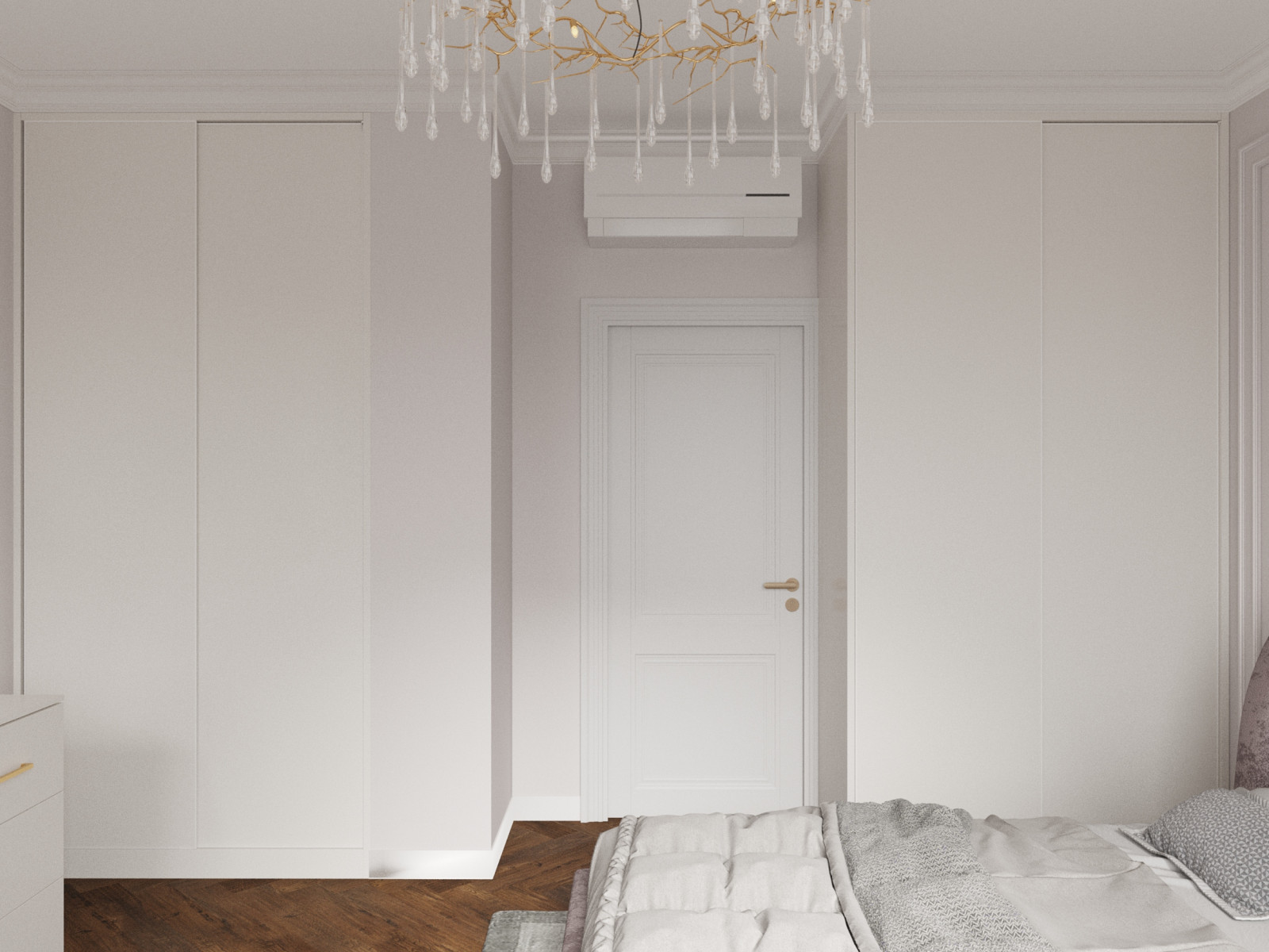 Нежная квартира неоклассика