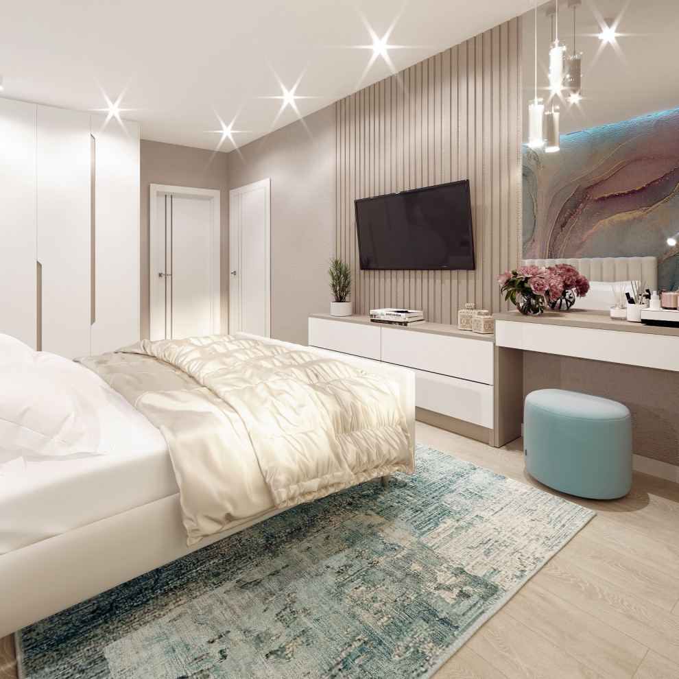 Современный интерьер с морскими мотивами