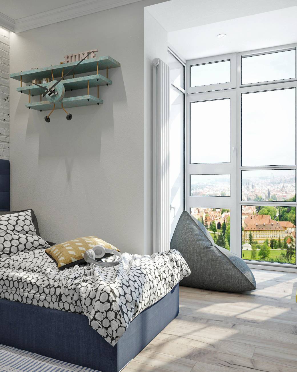 Дизайн проект 4-х комнатной квартиры в ЖК Планета