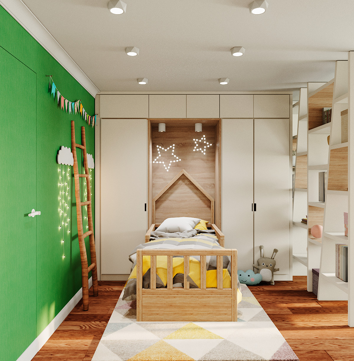 3-ком. квартира в стиле фьюжн