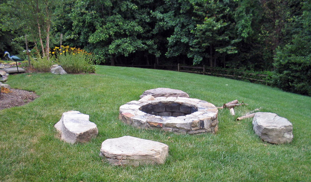 Fire Pit - Modern - Patio - DC Metro - by Poole's Stone ...