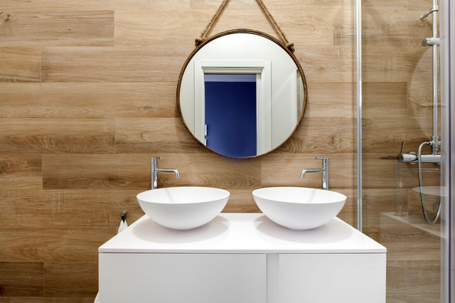 Proyecto Silva I contemporaneo-stanza-da-bagno
