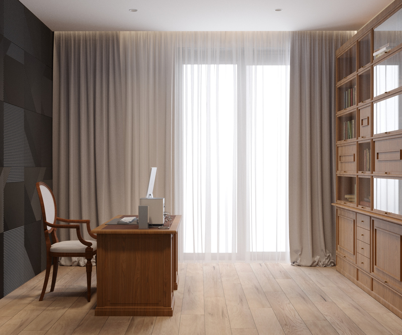 Дизайн-проект дома в загородном клубе "Серебряный остров"