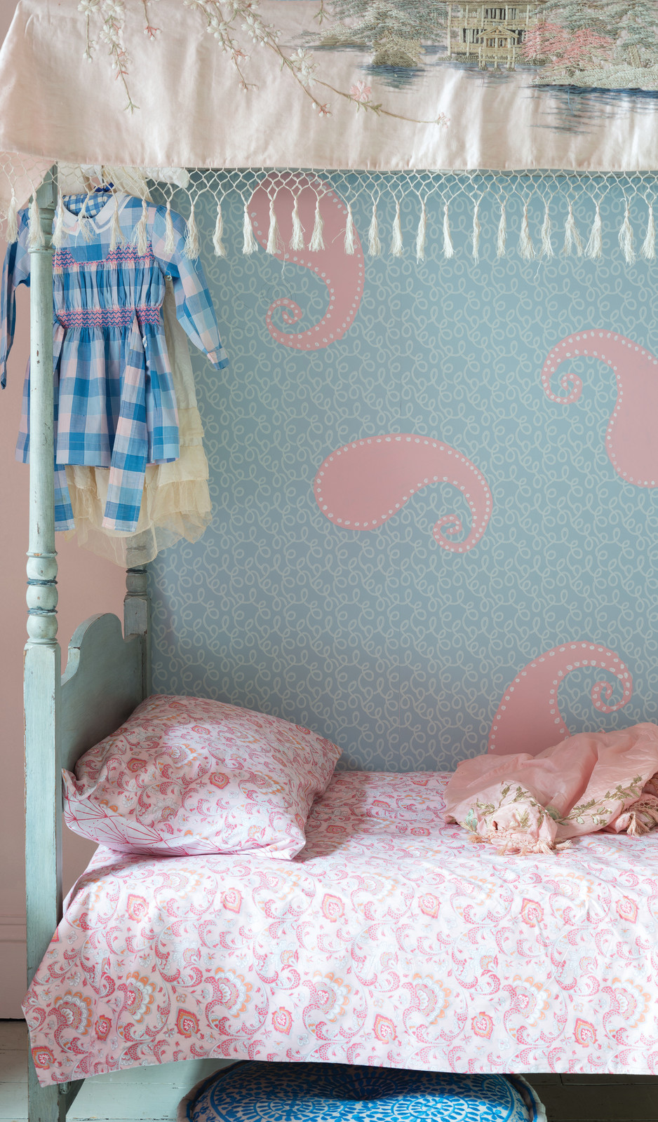 Идеи декора детских комнат в красках Farrow & Ball