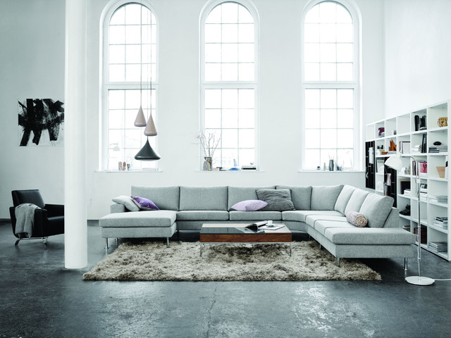 Wohnzimmer contemporaneo-salotto