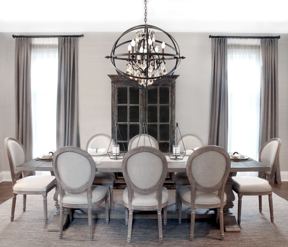 Inspiration for a transitional dining room remodel in Toronto