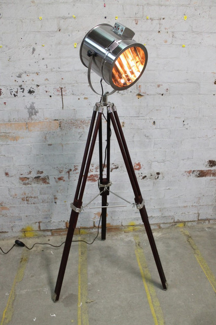 Vintage Industrial Tripod Floor Lamp Collection