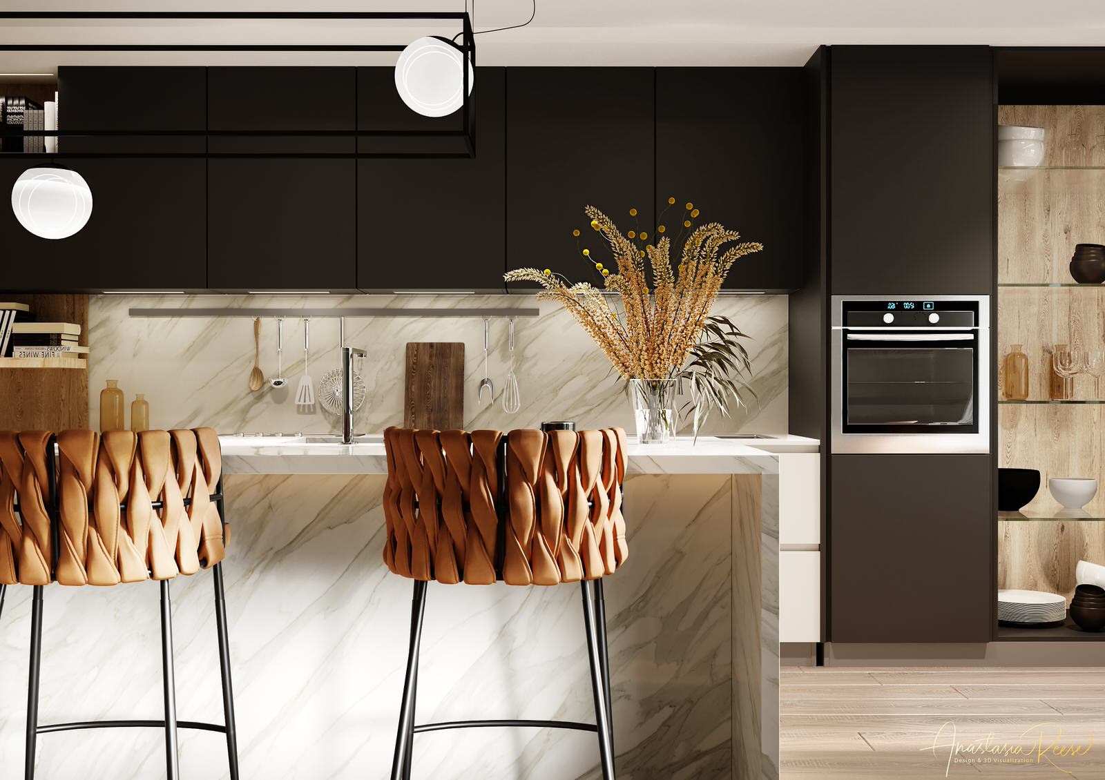 Дизайн проект "Старый мандарин"