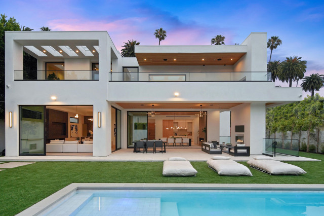Pools modern-haeuser