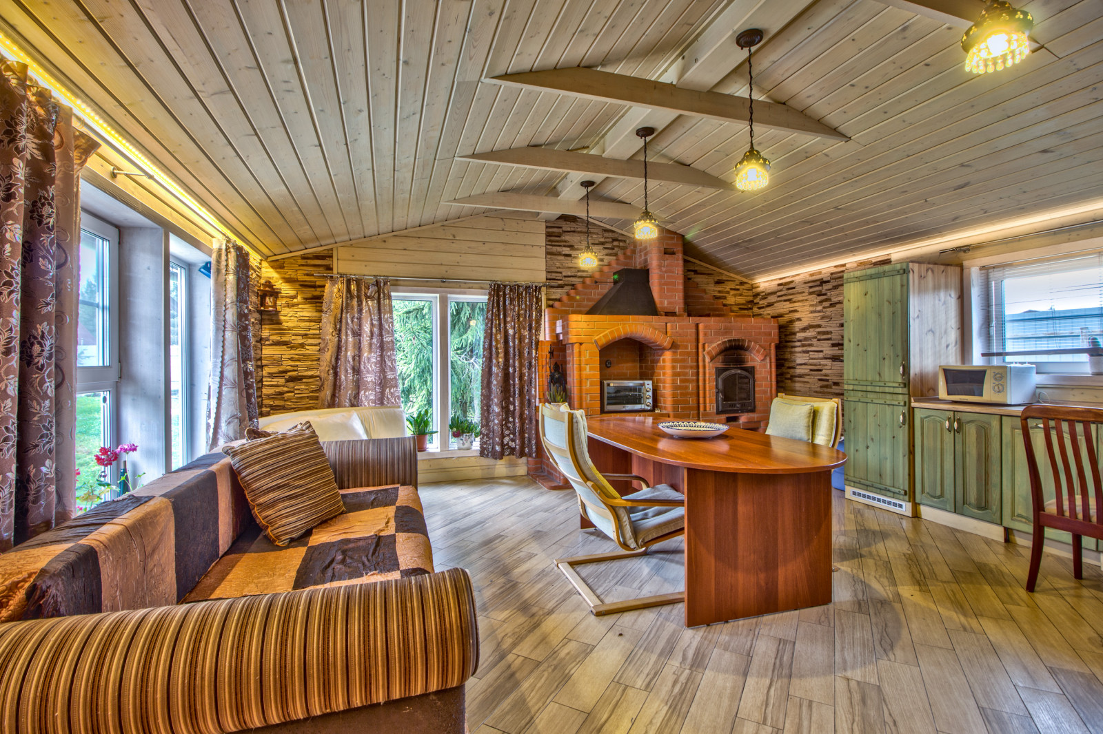 Дом в Ленинградской области. Рынделево.