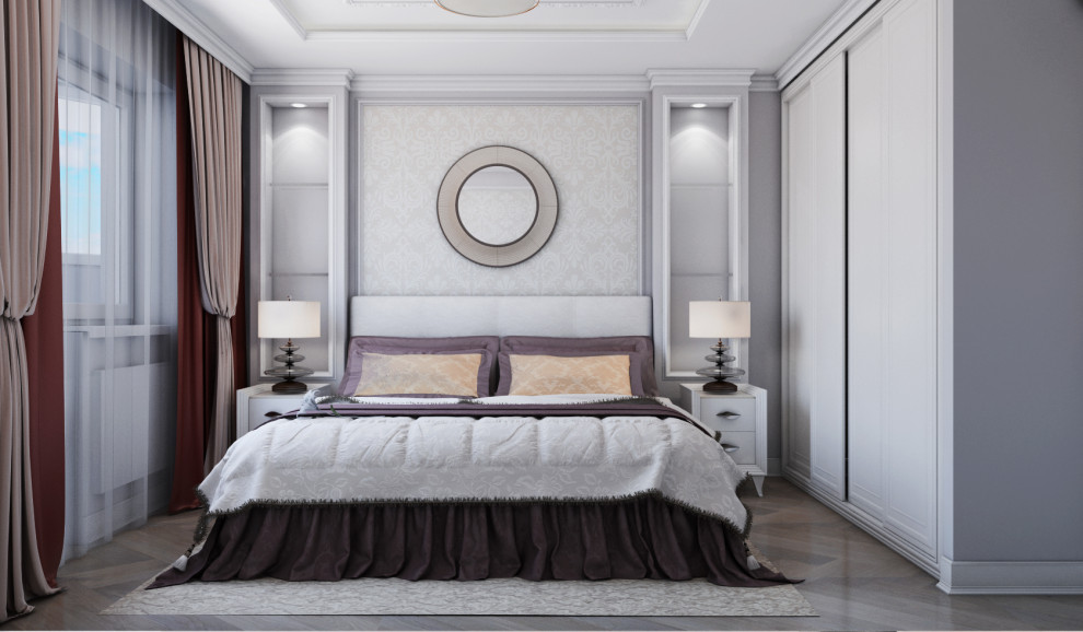 3х-комн. квартира для семьи в стиле неоклассика