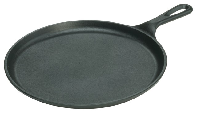 Square Grill Pan 10.5 inch Pre Seasoned Cast Iron Skillet Pan