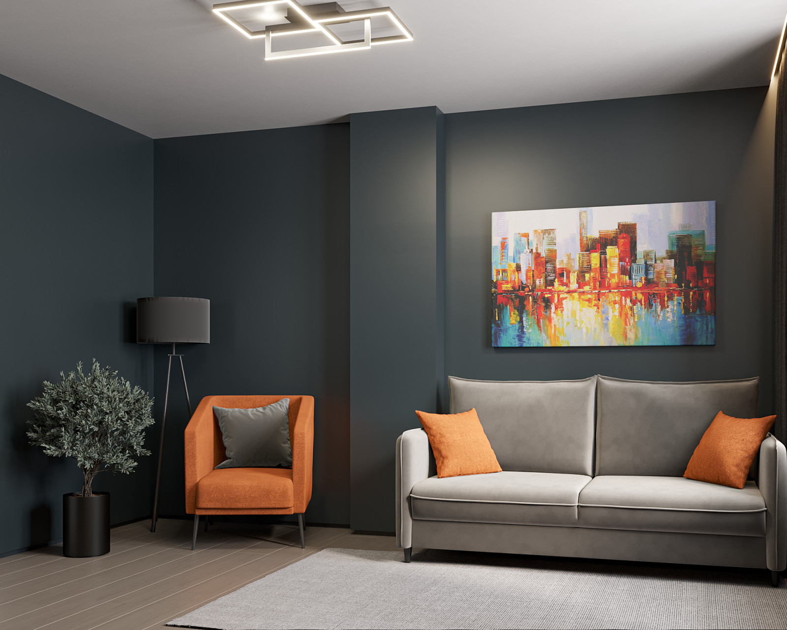 Кабинет для работы и игр