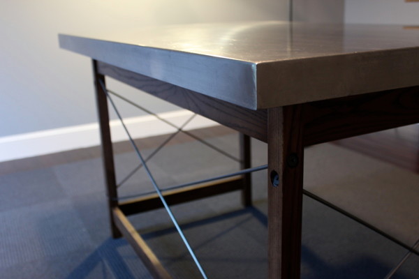 Stainless Steel Desk Stainless Steel Desk Contemporary Desks And Hutches