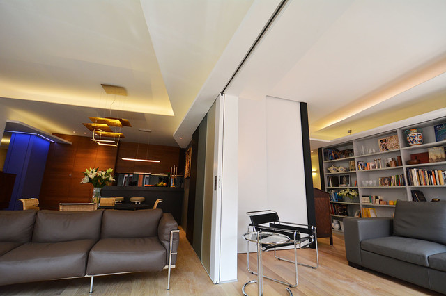 Casa Privata e Studio ad Antwerpen modern-vardagsrum