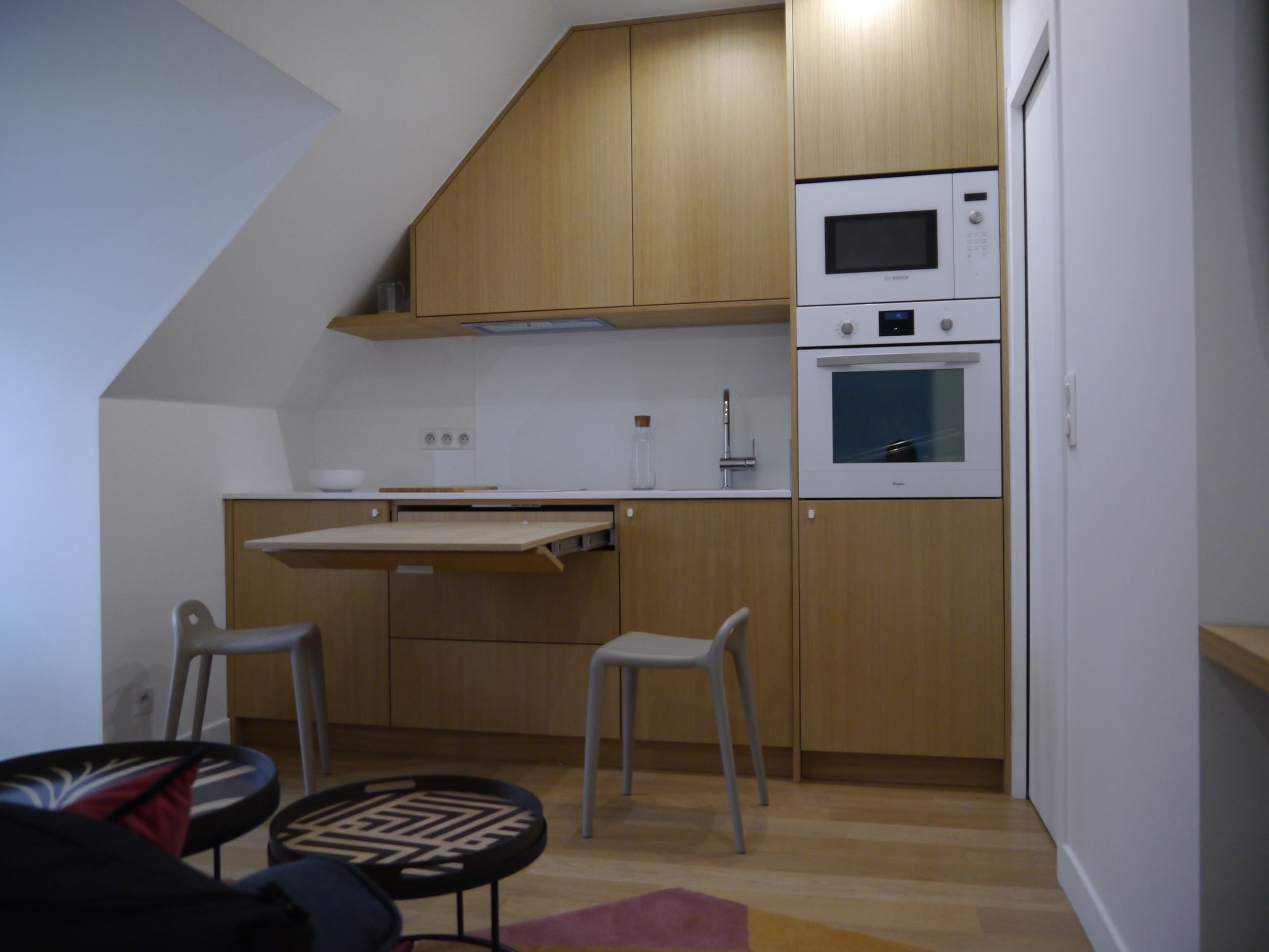 Rénovation 2 chambres de service - Optimiser l’espace. Tout d’un Grand!