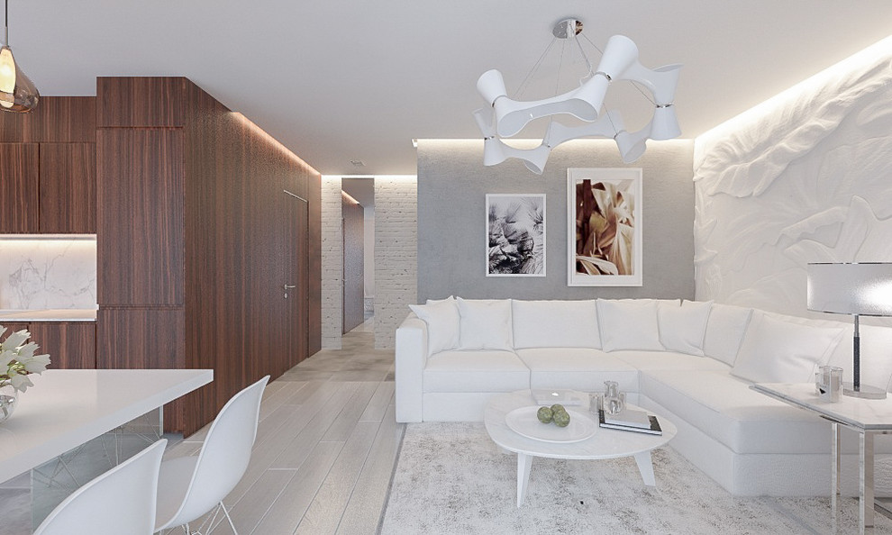 Белый с акцентом.